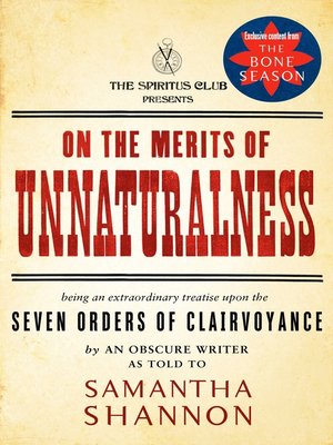 cover image of On the Merits of Unnaturalness